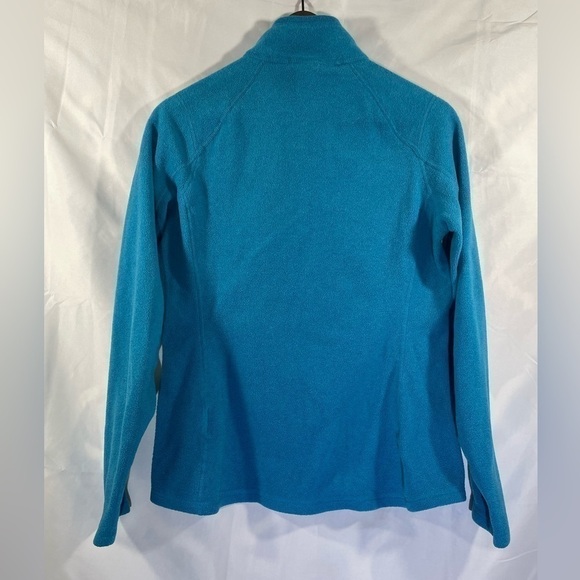 The North Face Fleece Womens Long Sleeve Quarter Zip Mock Neck Outdoor Sz Small - Picture 2 of 8
